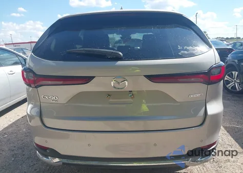 2024 Mazda Cx-90 3.3 Turbo S из США, поврежденный, VIN JM3KK1HC6R1144707